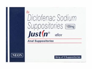Justin 100mg Suppository