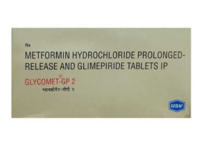 Glimepiride 2 mg+ Metformin 500 mg