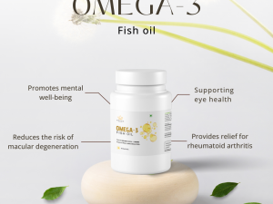 Omega - 3 Fish Oil Capsules (60 cap)
