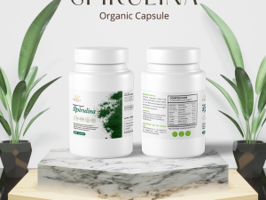 Organic Spirulina Capsules (60 cap)
